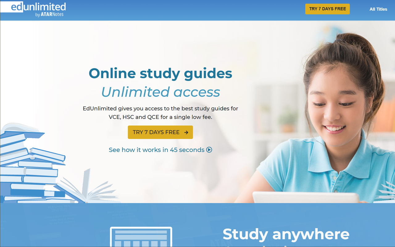 EdUnlimited study guide platform