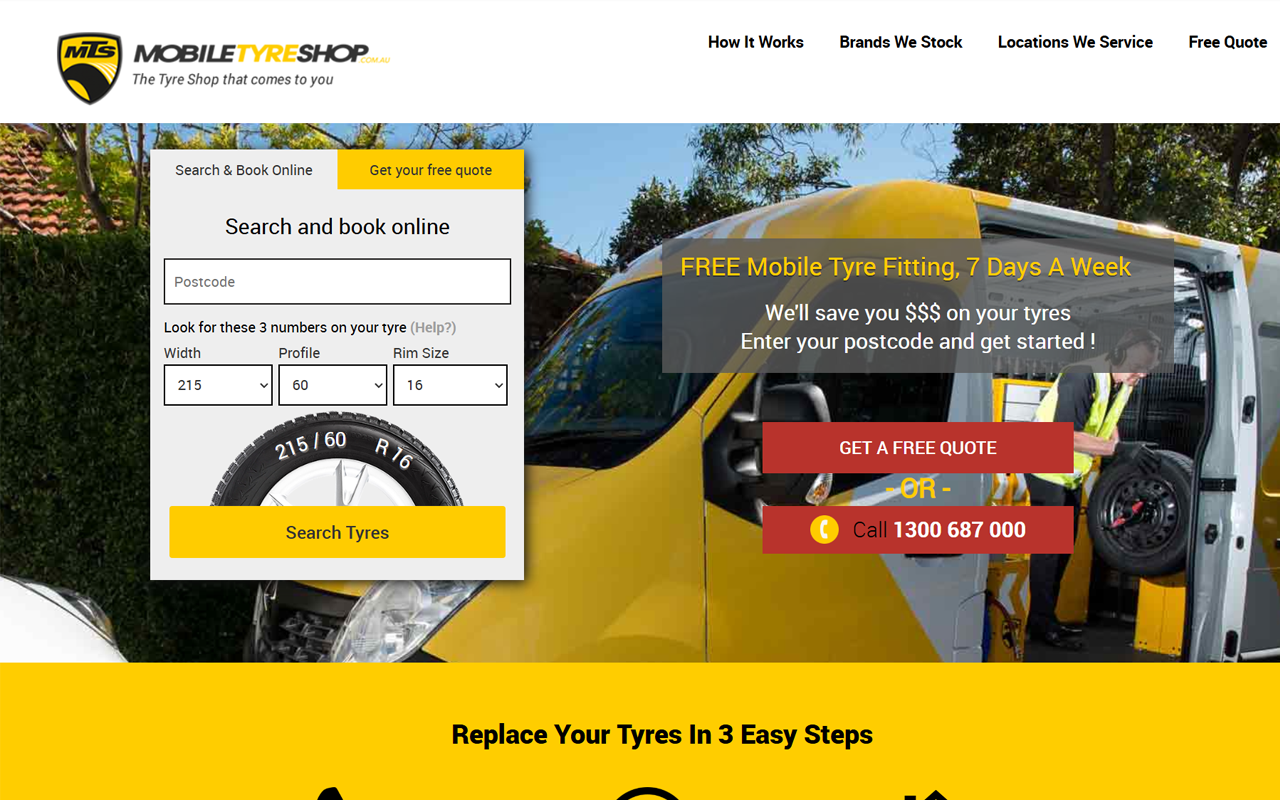 Mobile Tyre Shop